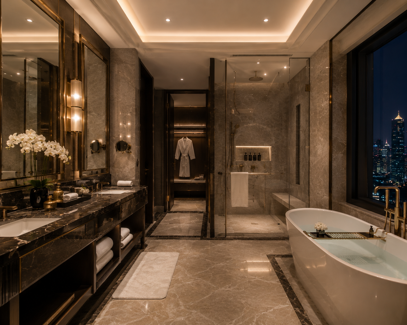 11. Luxury Hotel Bathroom